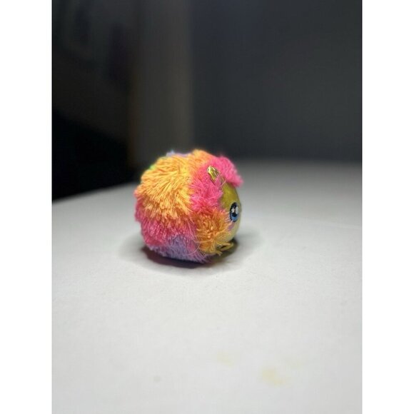 Squeezamals Kitty Cat Rainbow Ball Approx 3” Florescent Plush Stuffed Toy Animal - Picture 4 of 6